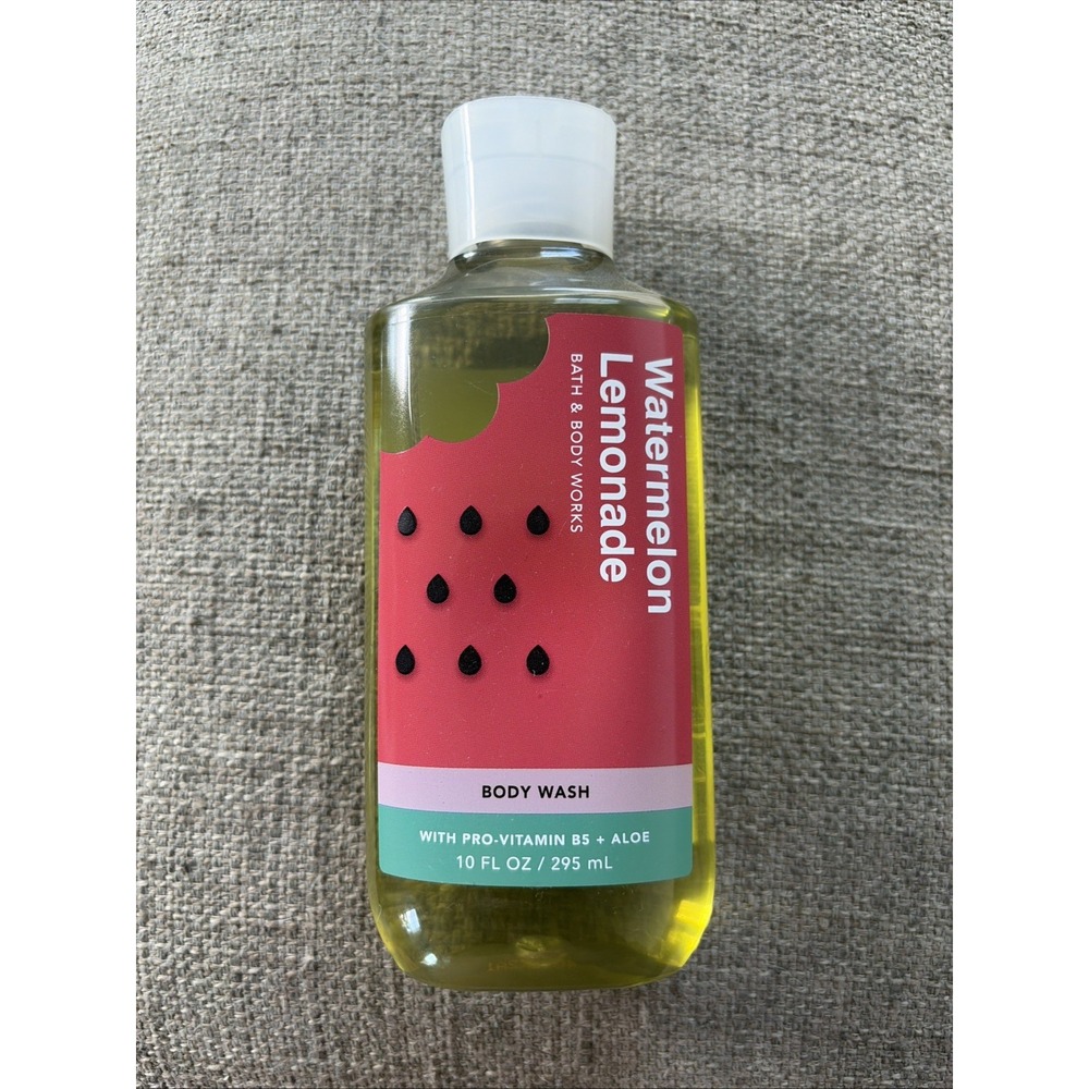 New! Bath & Body Works Watermelon Lemonade Shower Gel Body Wash Soap 10oz